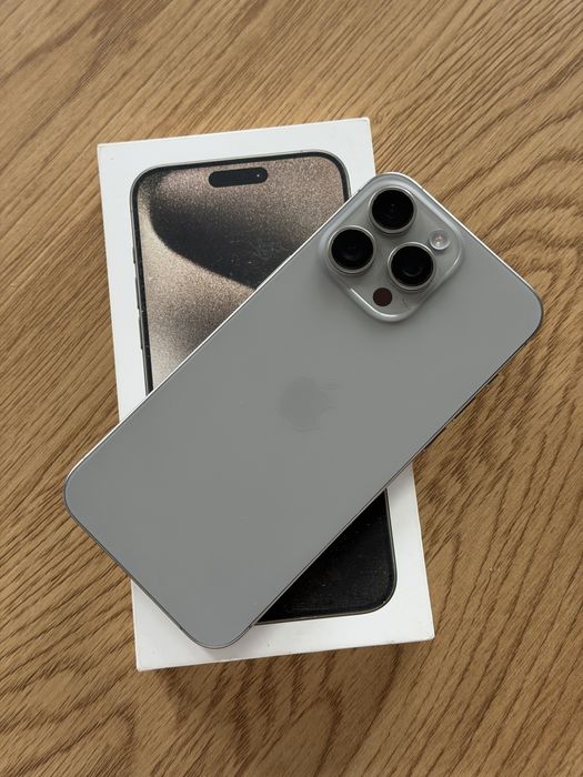 Iphone 15 pro max 256gb sim+eSim