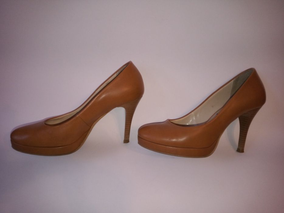 Buty damskie szpilki, skórzane Sala 36