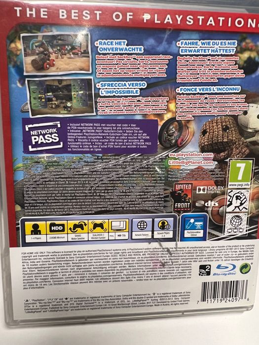 Gra PS3 Little Big Planet Karting Kompletna