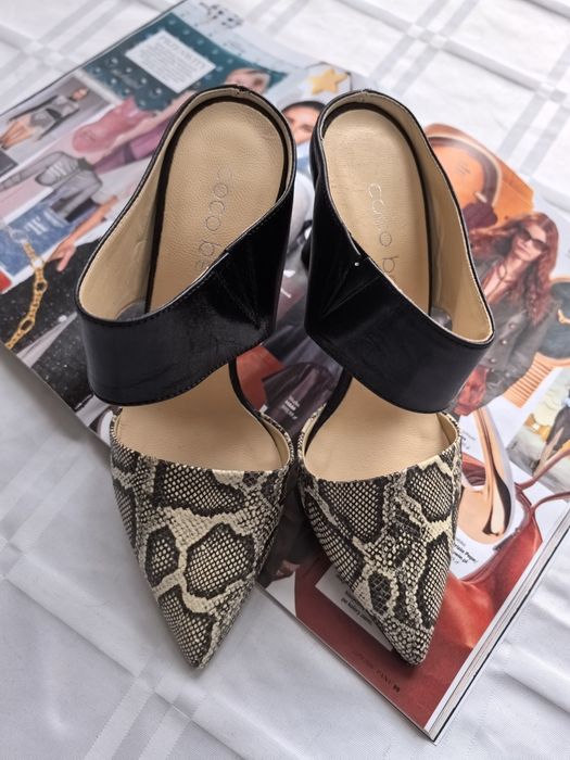 Viralowe klapki damskie marki Coco Bella Made in Italy rozmiar 36