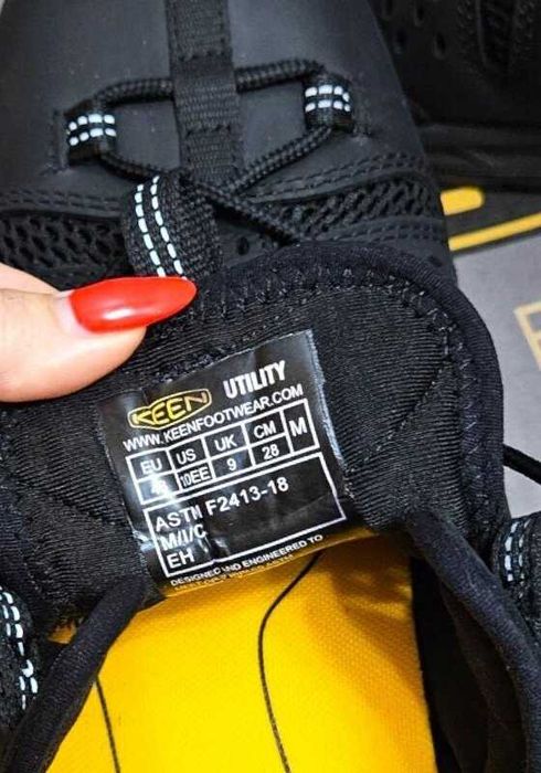 KEEN Utility Work Shoes – мужские рабочие кроссовки с защитным носком