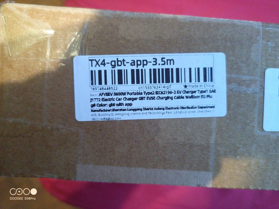 Зарядки для електромобілівType1,Type2,GBT зWiFi Bluetooth APP додатком