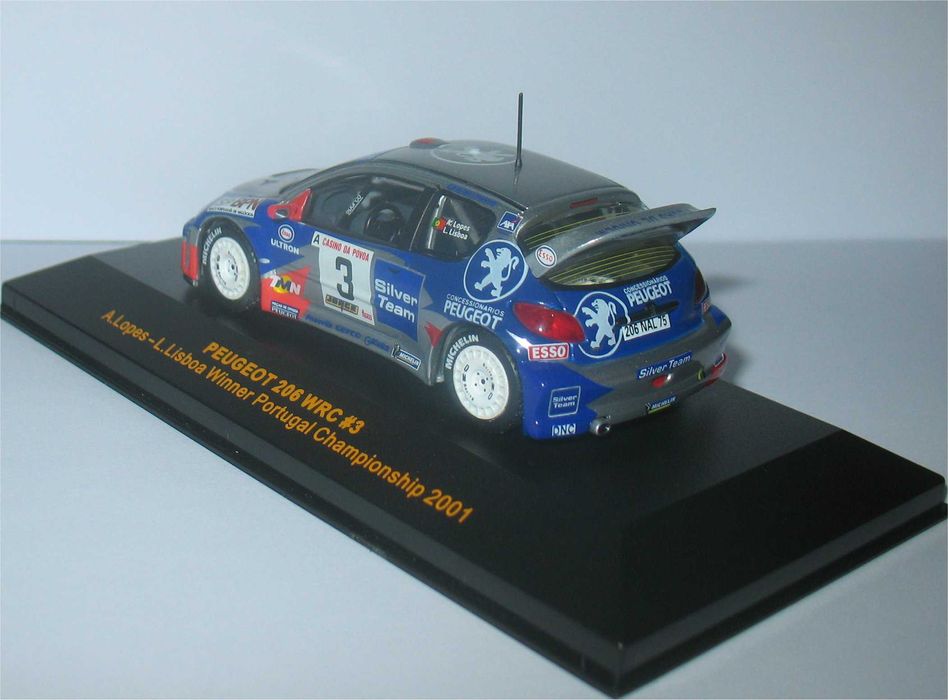 Peugeot 206 WRC - Vencedor Rally Casino da Póvoa 2001 - Adruzilo Lopes