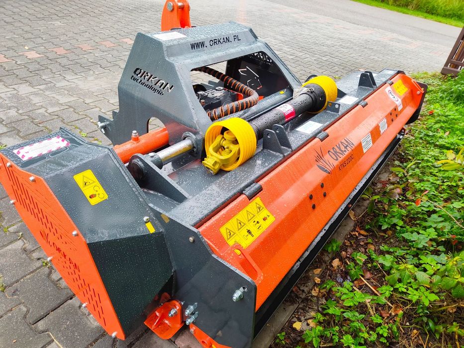 Orkan KTKS 220C Puma  Kosiarka bijakowa mulczer Orkan KTKS 220CD Puma do kukurydzy