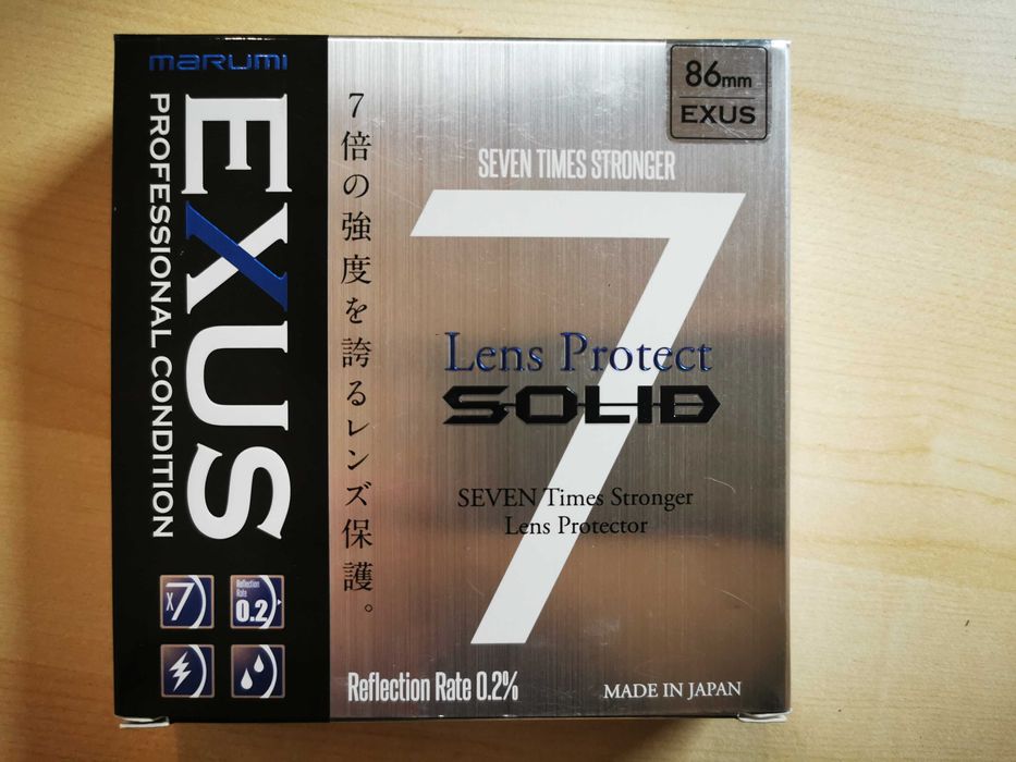 Filtr Protect Marumi Exus Solid 86 mm