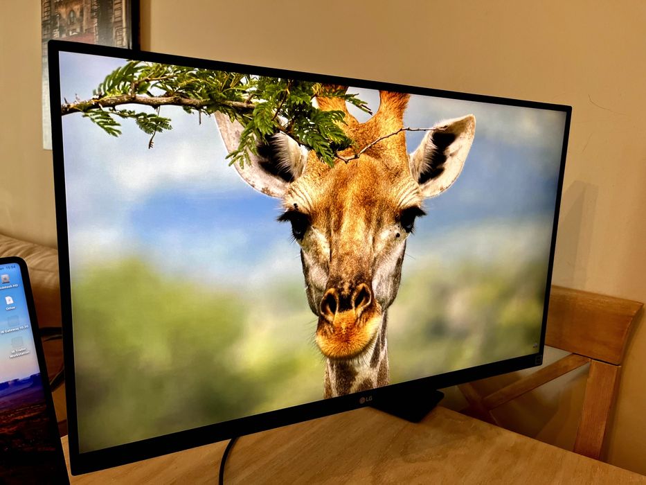 LG Monitor 27UN880-B | 27” 4K UHD | Ergo Stand | Excelente Estado