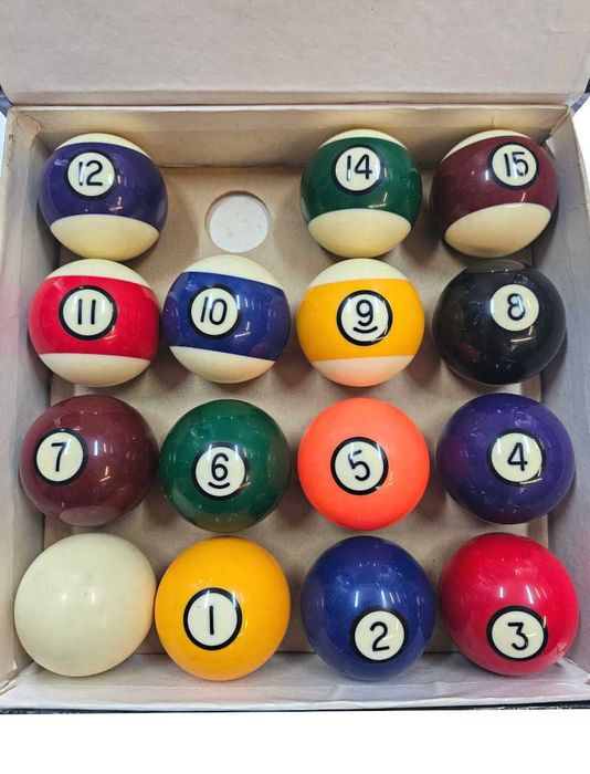 Zestaw bil do bilarda