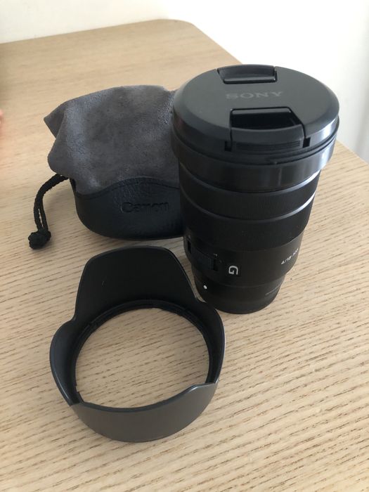 Objetiva Sony E PZ 18-105mm F4 G OSS - Lente com estabilizador