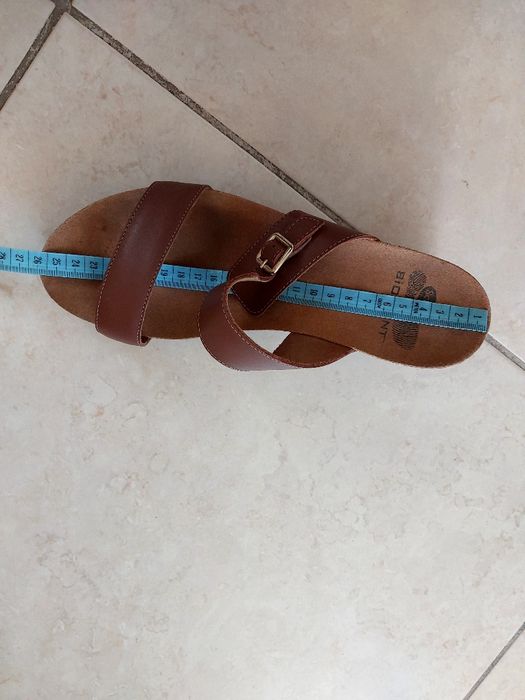 Buty 39 Scholl klapki skórzane damskie