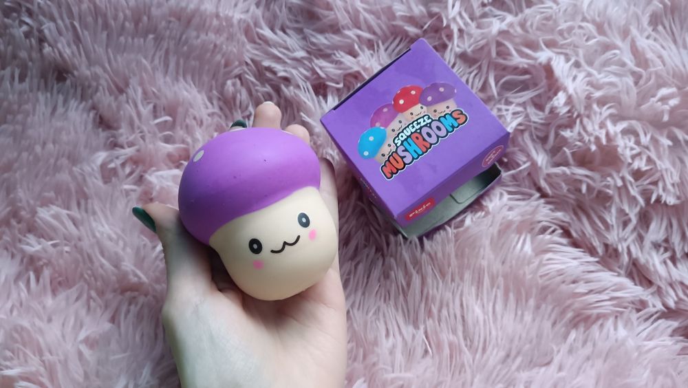 Іграшка-антистрес PIXIE зефірка грибочок 6.5x6.5x7.4 см