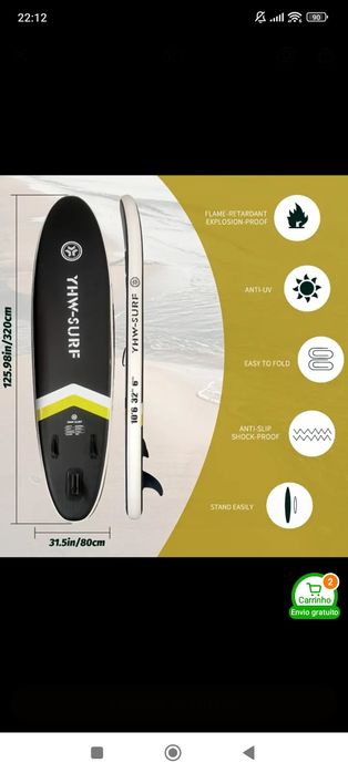 Prancha Paddle SUP Nova