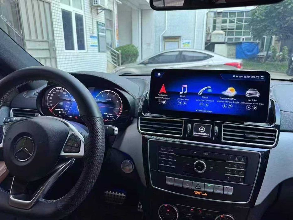 Wirtualny Kokpit Zegary Liczniki Cyfrowe Digital Cluster Mercedes ML W166 GL X166 GLE GLS SYSTEM Harman Kardon