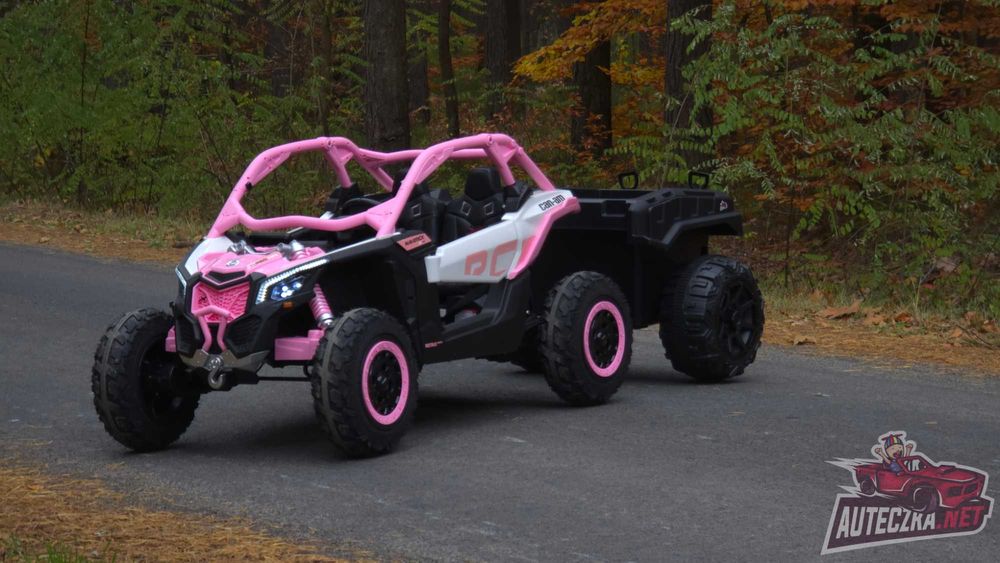 Autko CAN-AM Maverick z przyczepką dla dzieci autko samochód buggy
