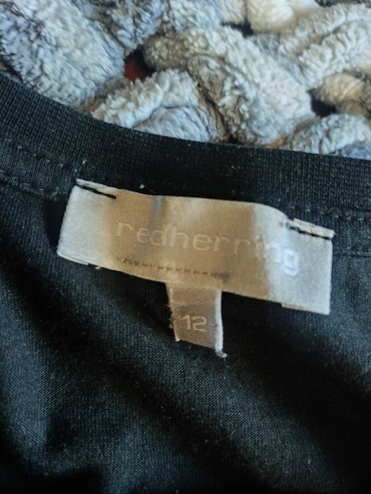 Bluzka wiązana czarna S