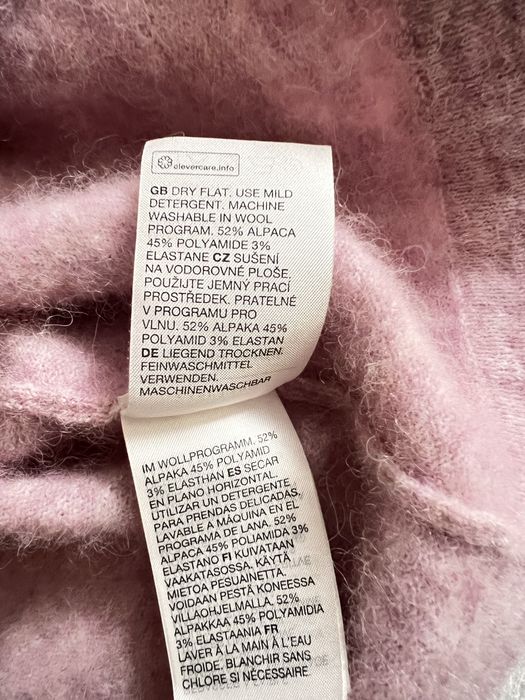 Вʼязаний джемпер кофта з альпаки & Other Stories S- M