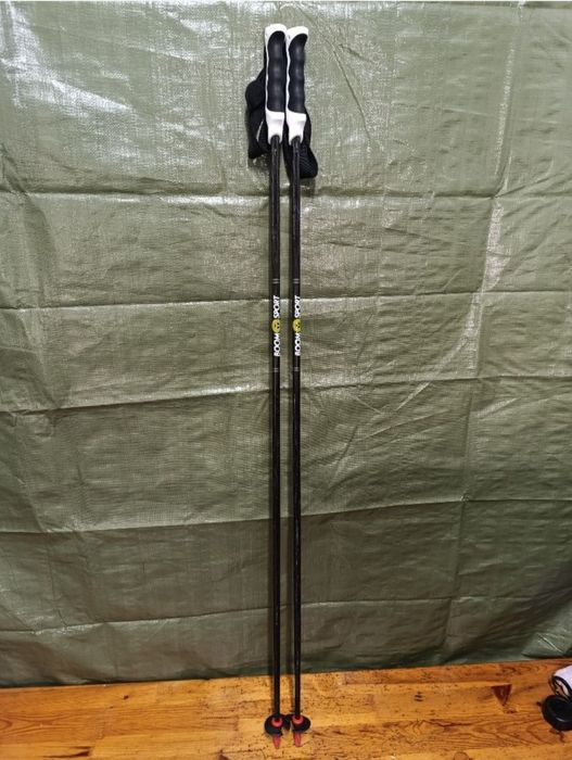 Kijki kije narciarskie Komperdell Carbon premio 125 cm