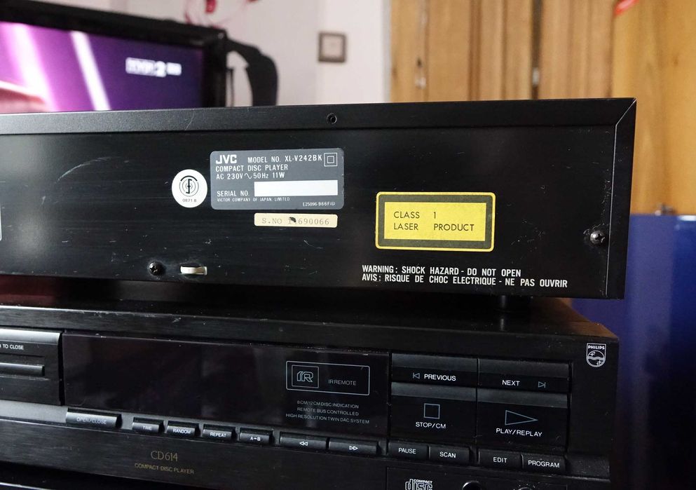 Odtwarzacz CD JVC XL V 242BK
