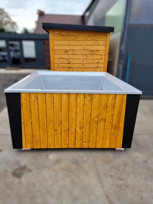 Niecka wkład Balia PIRAMIDA Jacuzzi Basen oczko wodne beczka bania