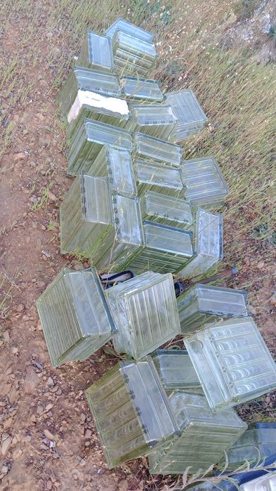 Tijolos transparentes para construçao