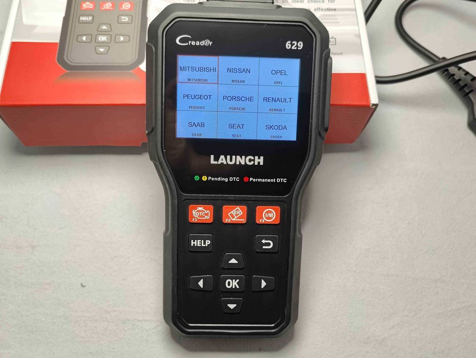 Máquina diagnóstico Leitor OBD 2 Creader CR629