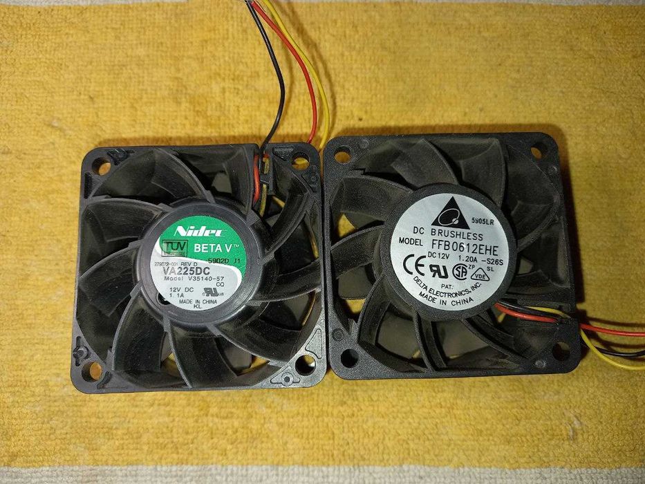 Вентиляторы 12, 48В, кулеры 12В, 48В, кулери для ПК, електроніки
