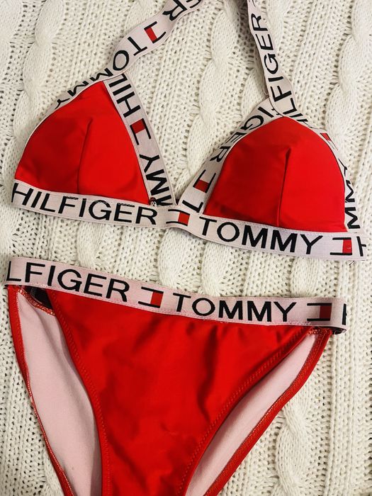 Stroj kąpieliwy bikini tj tommy hilfiger  żółty lub czerwony