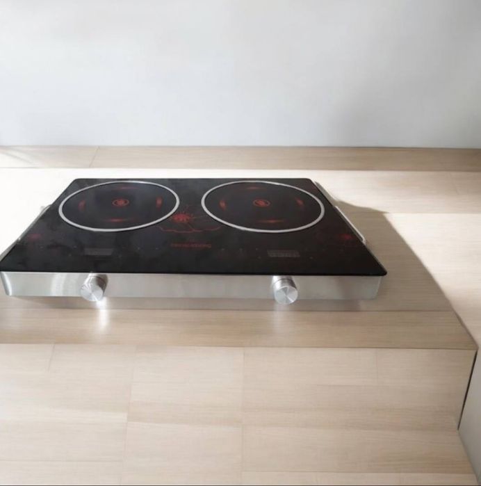 Плита інфрачервона  Crownberg CB-1327 4000Вт электроплита инфракрасная