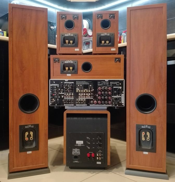 Kino Domowe Sony Kolumny Jamo Subwoofer Aktywny