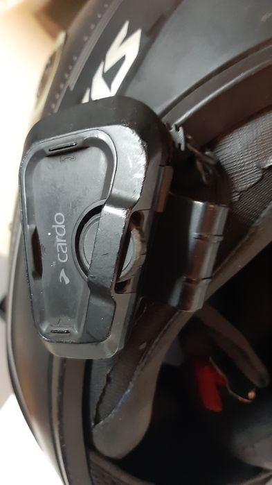 Capacete integral Axxis Draken com Cardo Spirit