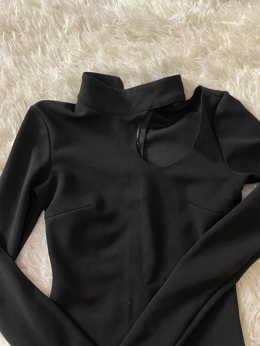 Чорне жіноче боді