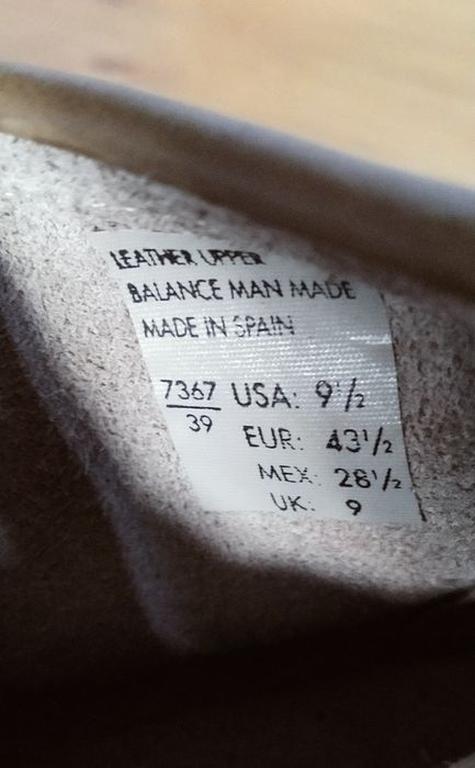 Buty nowe skóra szyte