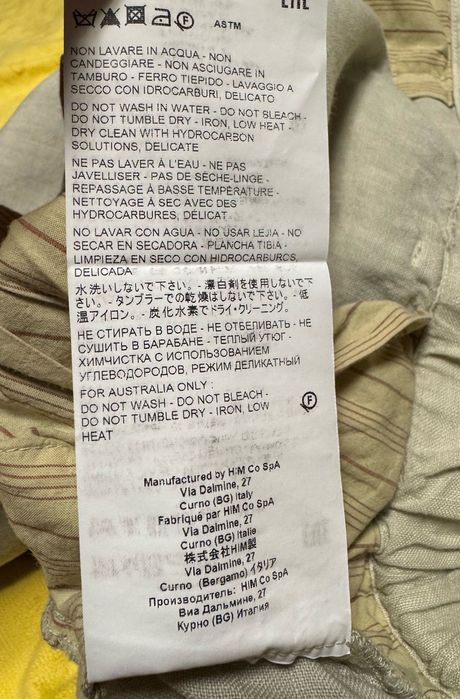 Льняные шорты Nick Fouguet ,Loro Piana.