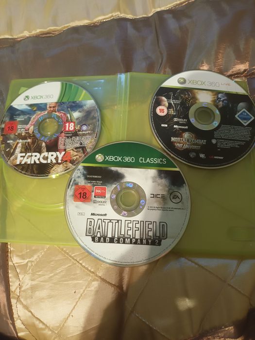 3 gry na xbox 360