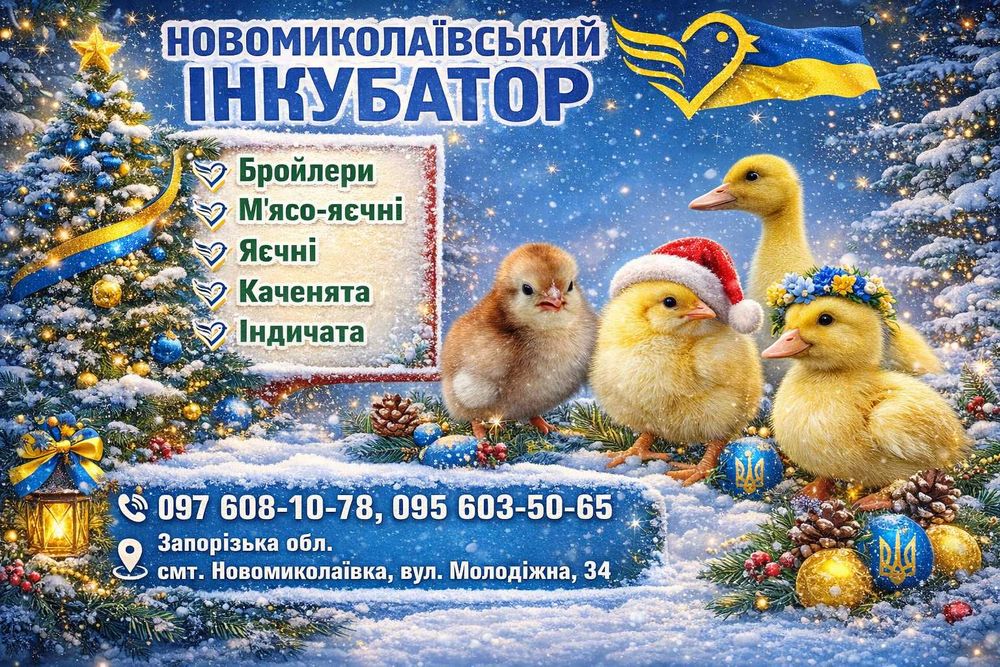 Курчата бройлера кобб 500