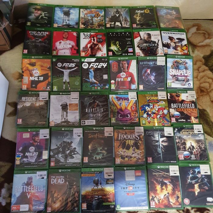 Диски,Игры для XBOX ONE, Resident Evil 6, LEGO, Far Cry ігри