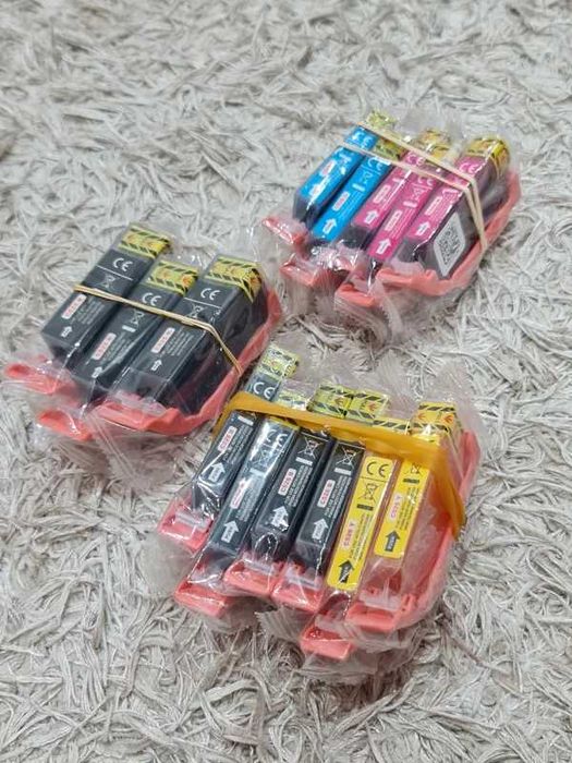 14 Tinteiros Canon Marca Q-Nomic Novos e Selados - Preço Imbatível