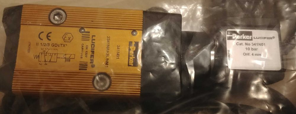 Parker Lucifer elektrozawór pneumatyczny 341N01