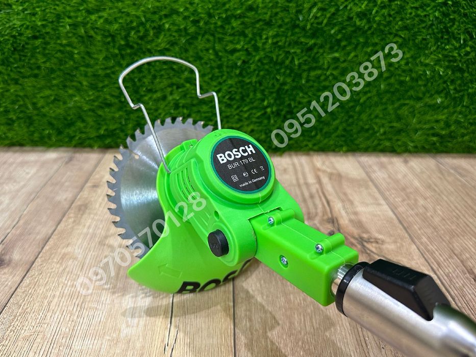 Аккумуляторный триммер BOSCH BUR179BL 36V 6Ah Штанга телескопическая