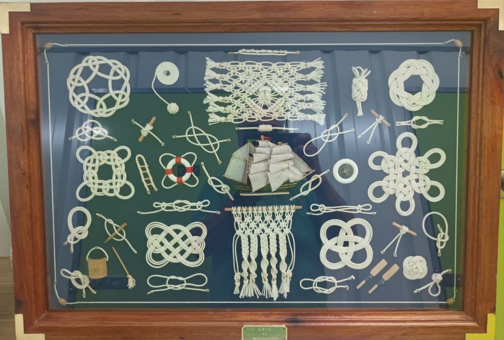 Quadro Arte Marinheiro Nós Náuticos Alvalade • OLX.pt