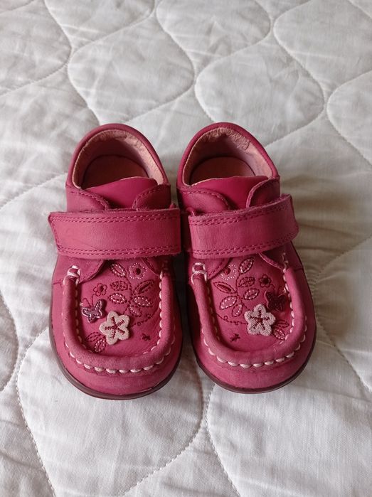 Туфли Clarks, туфельки кожаные размер 21, стелька 13,5 см