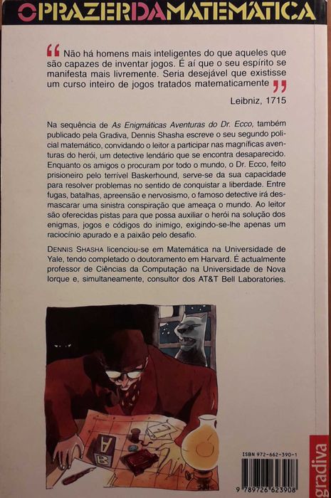 Livros - Códigos, Enigmas e Conspirações - Dennis Shasha