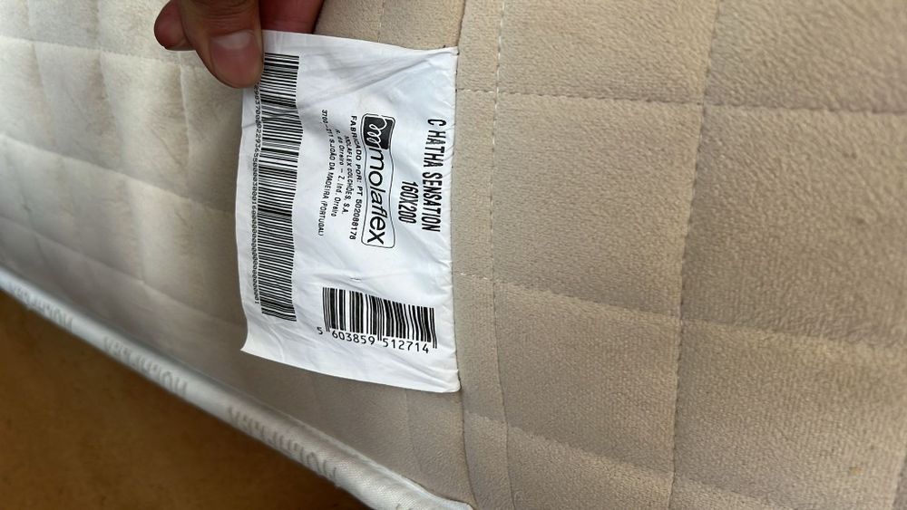 Colchão usado 160x200