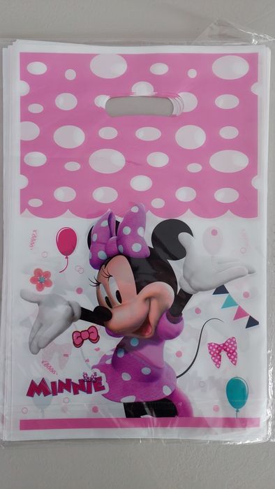 Пакети на День народження Стіч і Minni Mays Соник   30 шт