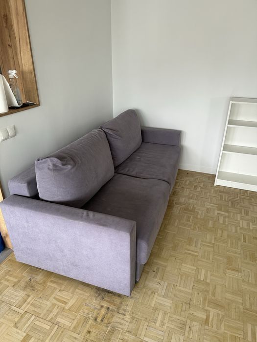 ODDAM SOFE KANAPA Z FUNKCJA SPANIA WYPOCZYNEK SOFA ROZKŁADANA SZARA
