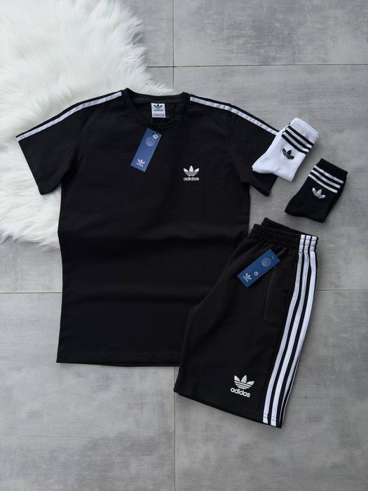Костюм Адідас | футболка та шорти Adidas + подарунок