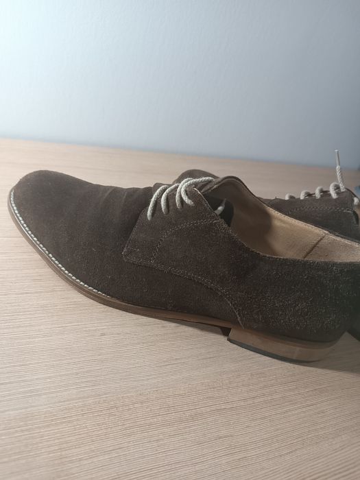 Męskie półbuty firmy Vero Cuoio używane rozmiar 44/45