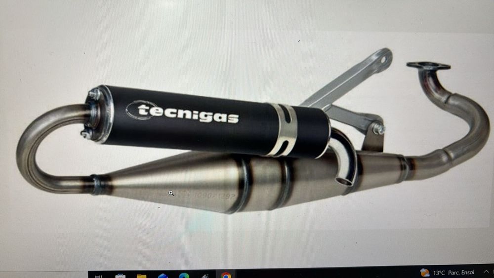 Escapes rendimento para scooter 2tt
