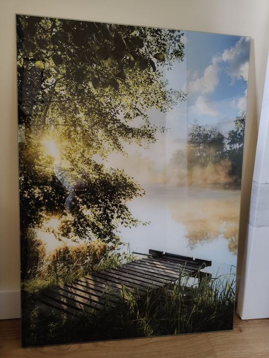 Zestaw 4 obrazów  na szkle