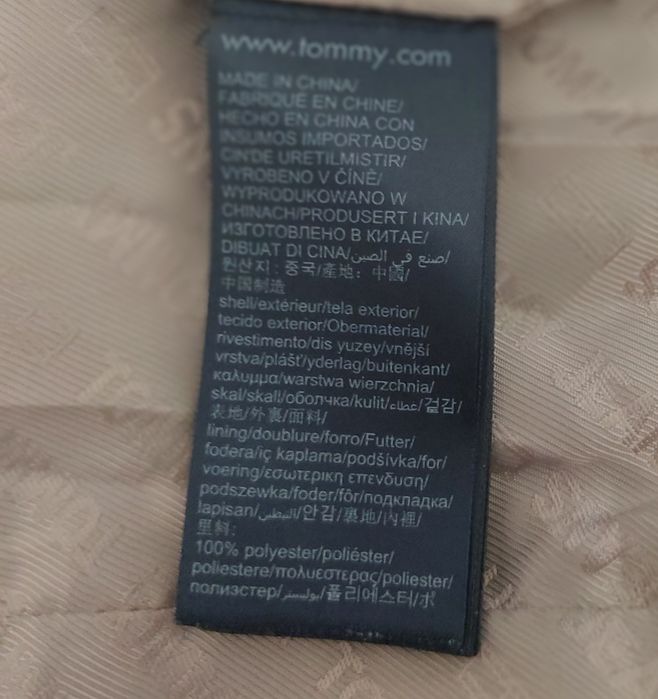 Куртка пуховик Tommy Hilfiger