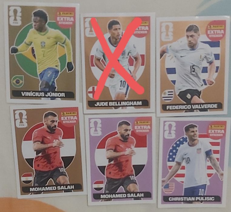 Cromos extras  mundial 2026